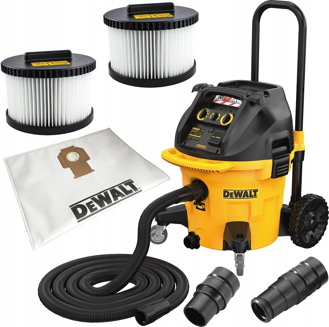 Dewalt DWV905M-QS wet/dry vacuum cleaner (yellow/black
