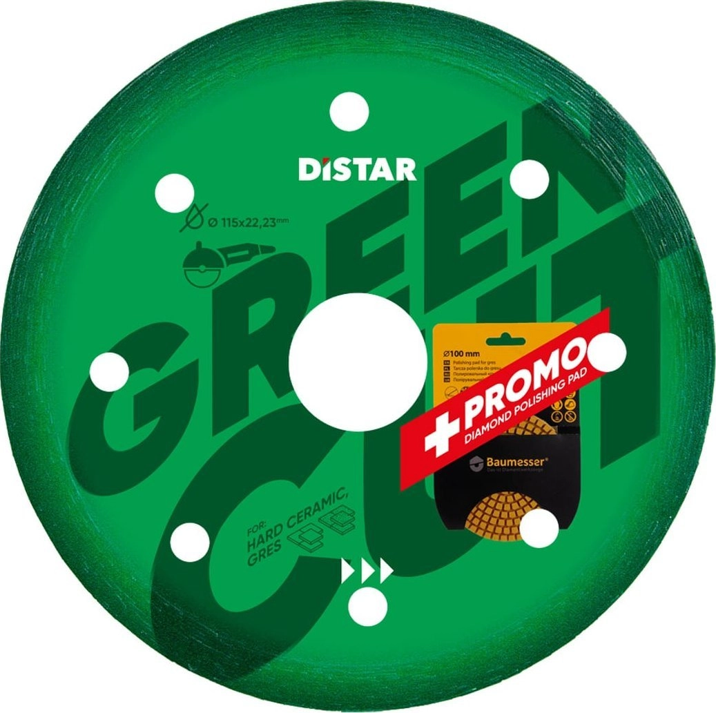 DISTAR DIAMOND DISC GREEN CUT 115
