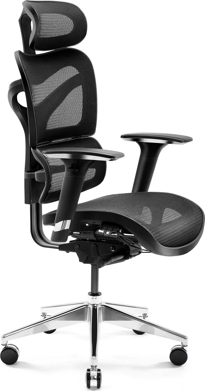 Ergonominė kėdė DIABLO V-COMMANDER Juodos spalvos