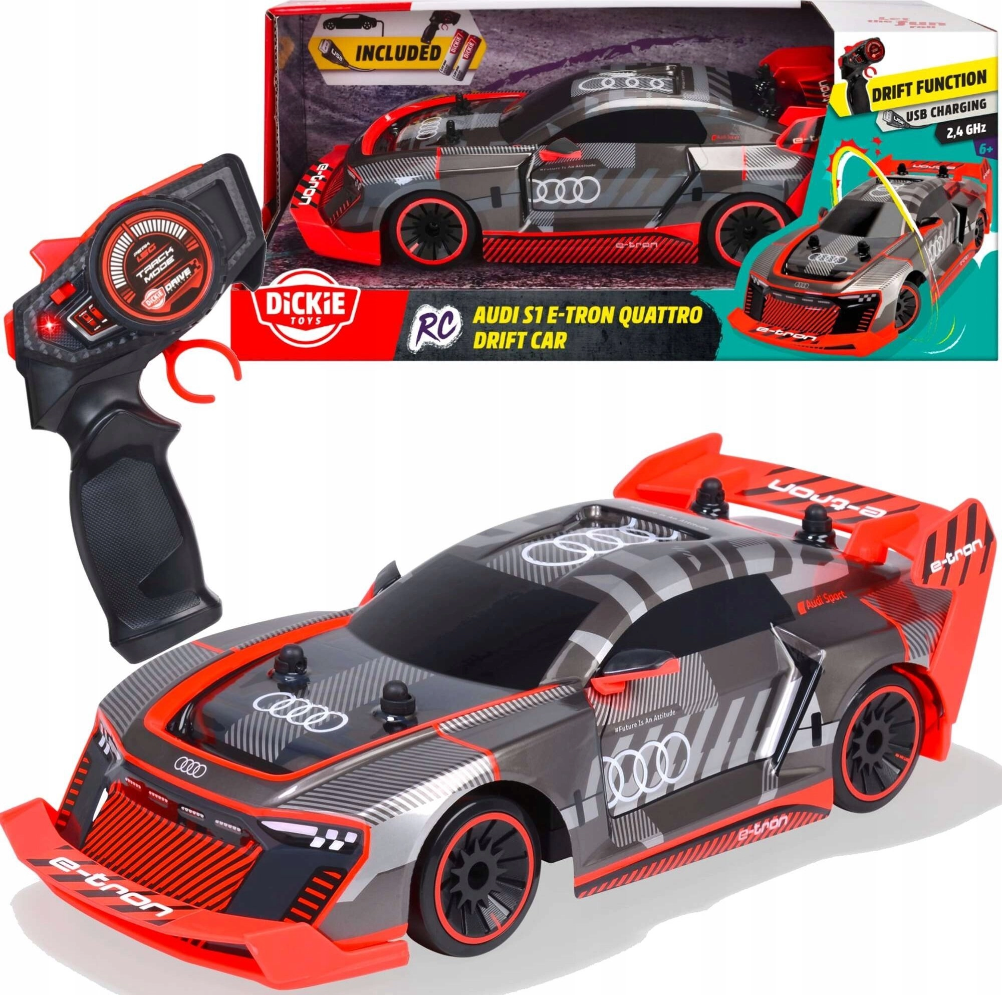 Dickie Toys Audi S1 ​​E-Tron Quattro