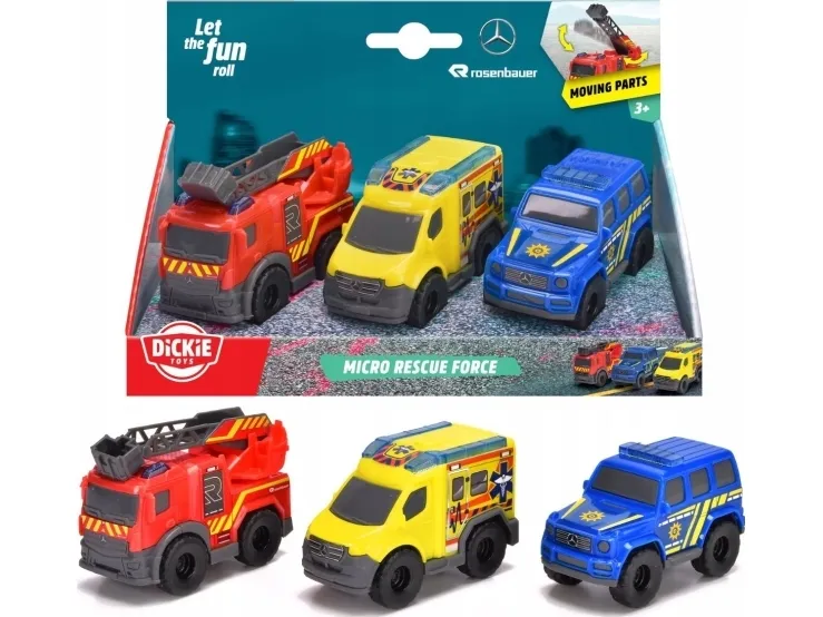 Dickie Toys - Micro Rescue Force