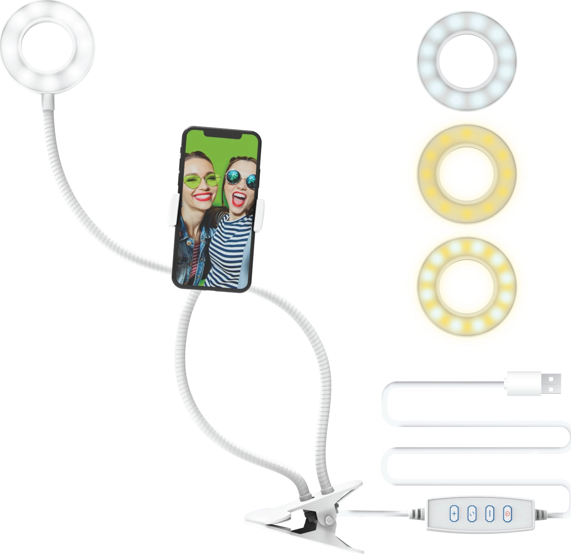 DigiPower DP-VLR3 LED Ring Light Kit