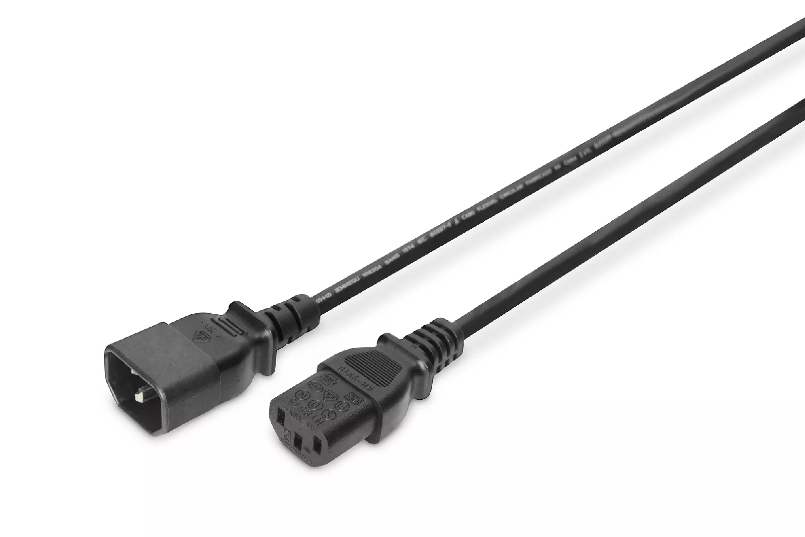 Digitus Power Cord extension AK-440201-012-S 4016032311881