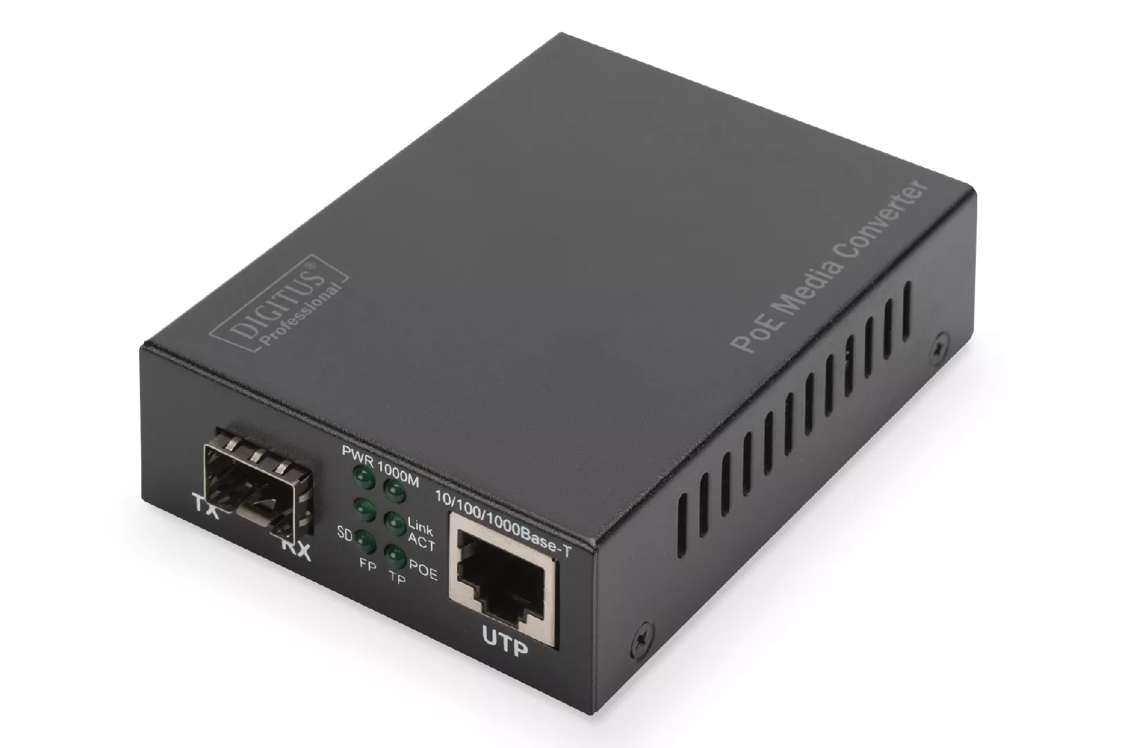 Digitus Gigabit PoE media converter RJ45