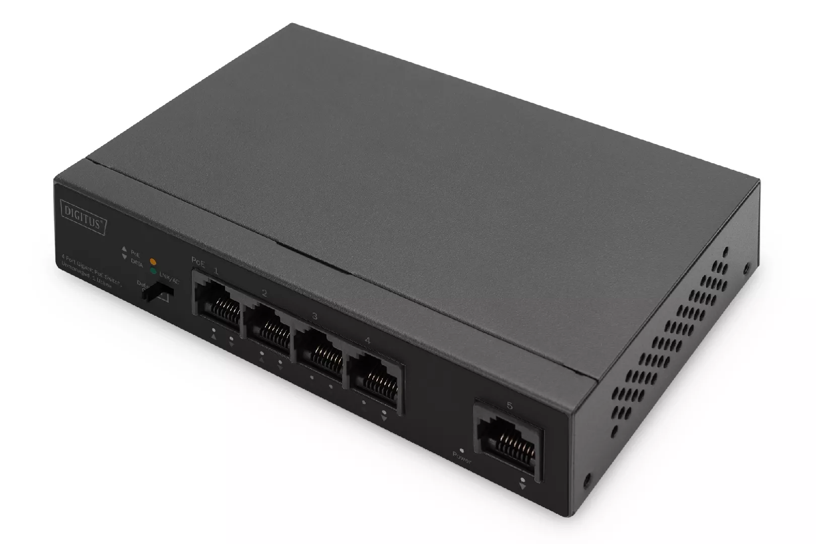 Digitus 4- Port Gigabit PoE Netzwerkswitch