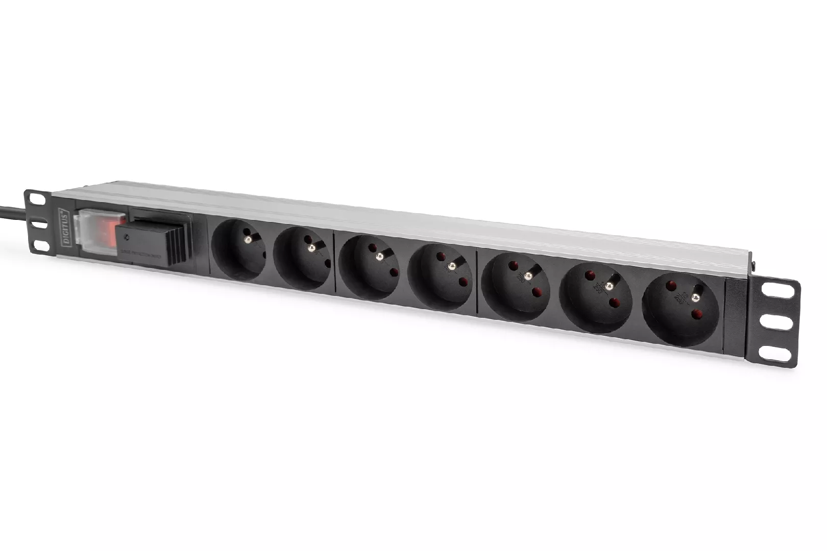 Digitus Socket strip with aluminum profile