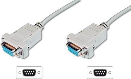 Digitus DB-9 - DB-9  1.8m