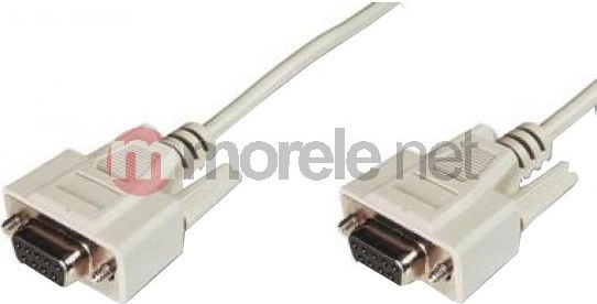 DIGITUS connection cable D-Sub9  D-Sub9 Bu/Bu