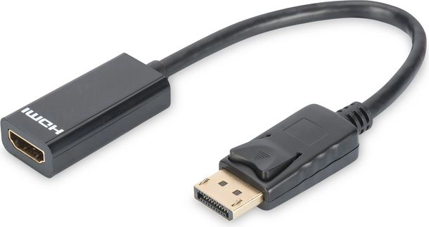 DIGITUS DisplayPortKabel DPort - HDMI-A St/Bu
