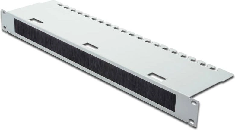 DIGITUS cable management panel 1U gray