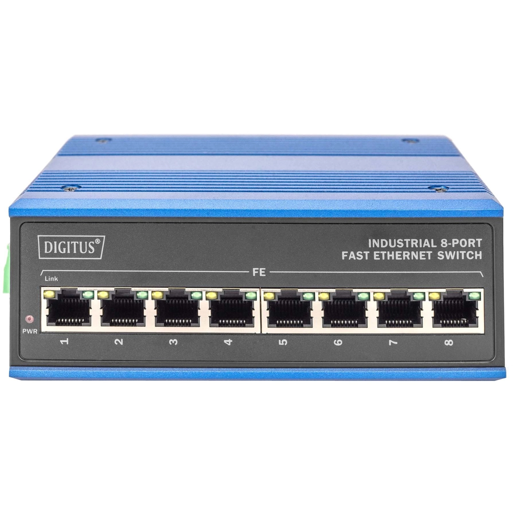 DIGITUS Switch Ind. 8-Port 10/100 Unmanaged
