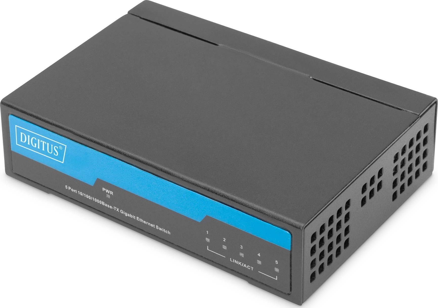Digitus 5-Port Gigabit Switch  Unmanaged DN-80202-1