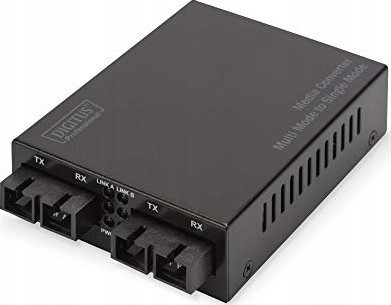 DIGITUS Media converter Gigabit Multimode/ Singlemode