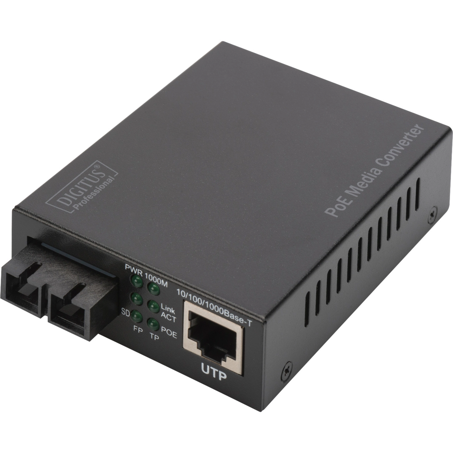 Digital Gigabit PoE media converter  RJ45