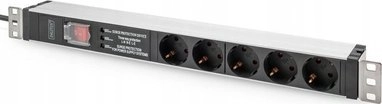 DIGITUS PDU 1U 5x Schuko 16A