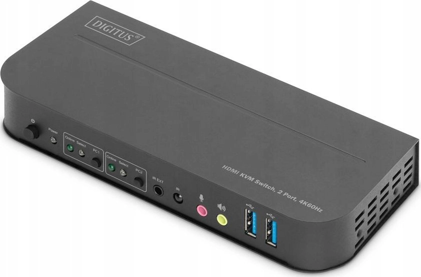 DIGITUS KVM Switch 2x1 HDMI HDMI