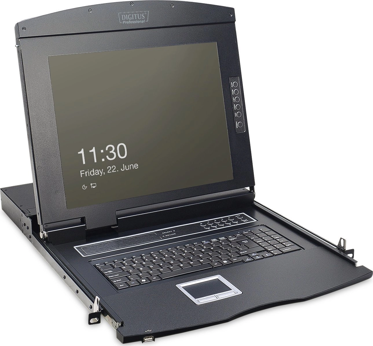 Digitus 17" LCD KVM Console  8-Port