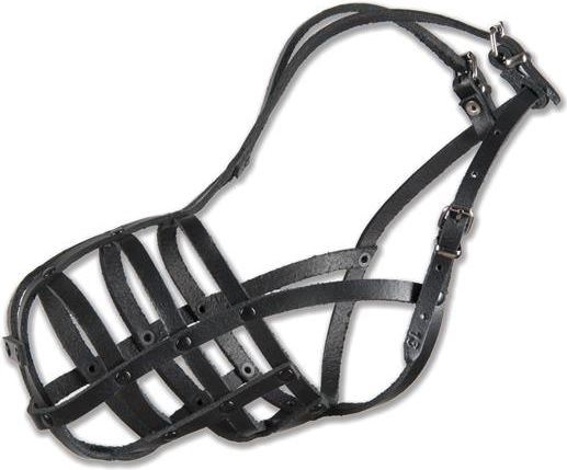 Dino Riveted leather muzzle - 13