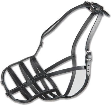 Dino Riveted leather muzzle - 14