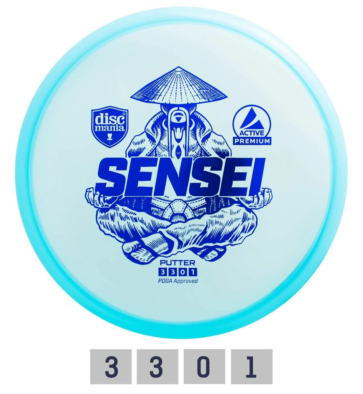Discmania Blue Disc golf disc Putter