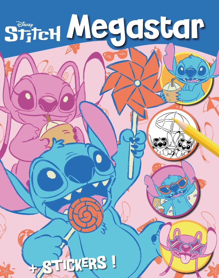 Disney - Megastar Colouringbook -  Stitch