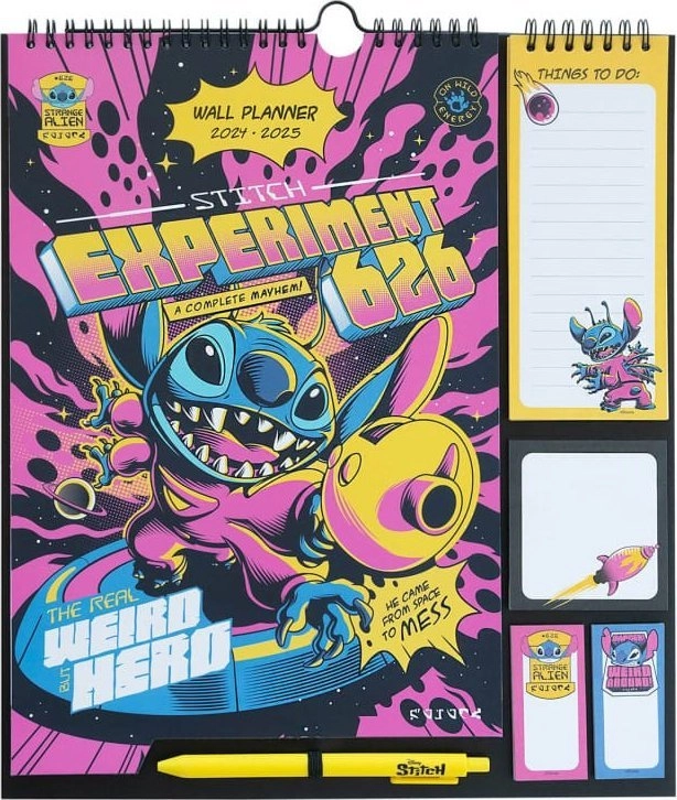 Disney Stitch - wall planner 2024/2025
