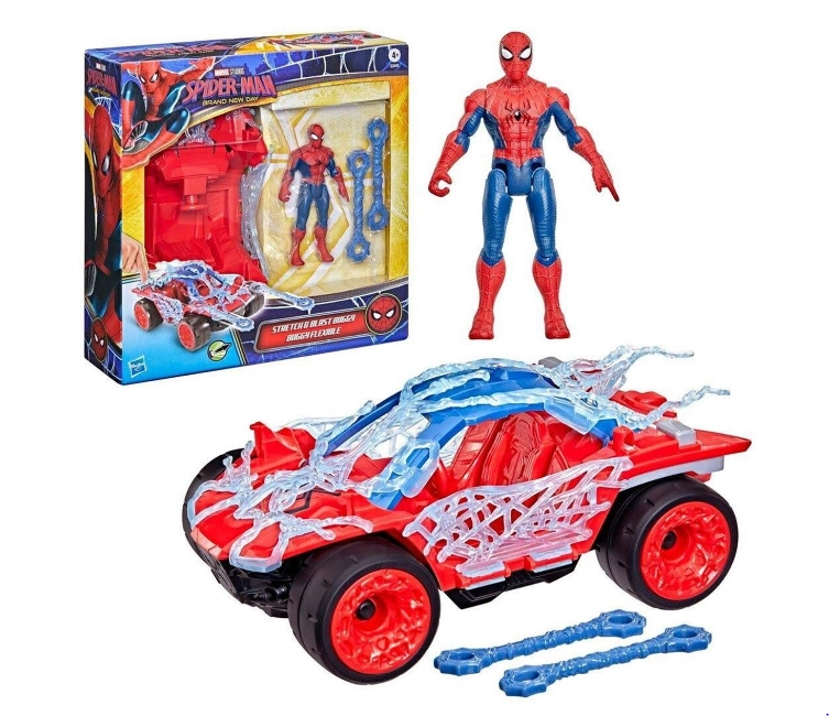 Marvel Spider-Man ActionVerse Stretch  Blast Buggy