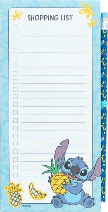 Disney Stitch Tropical - Magnetic notebook