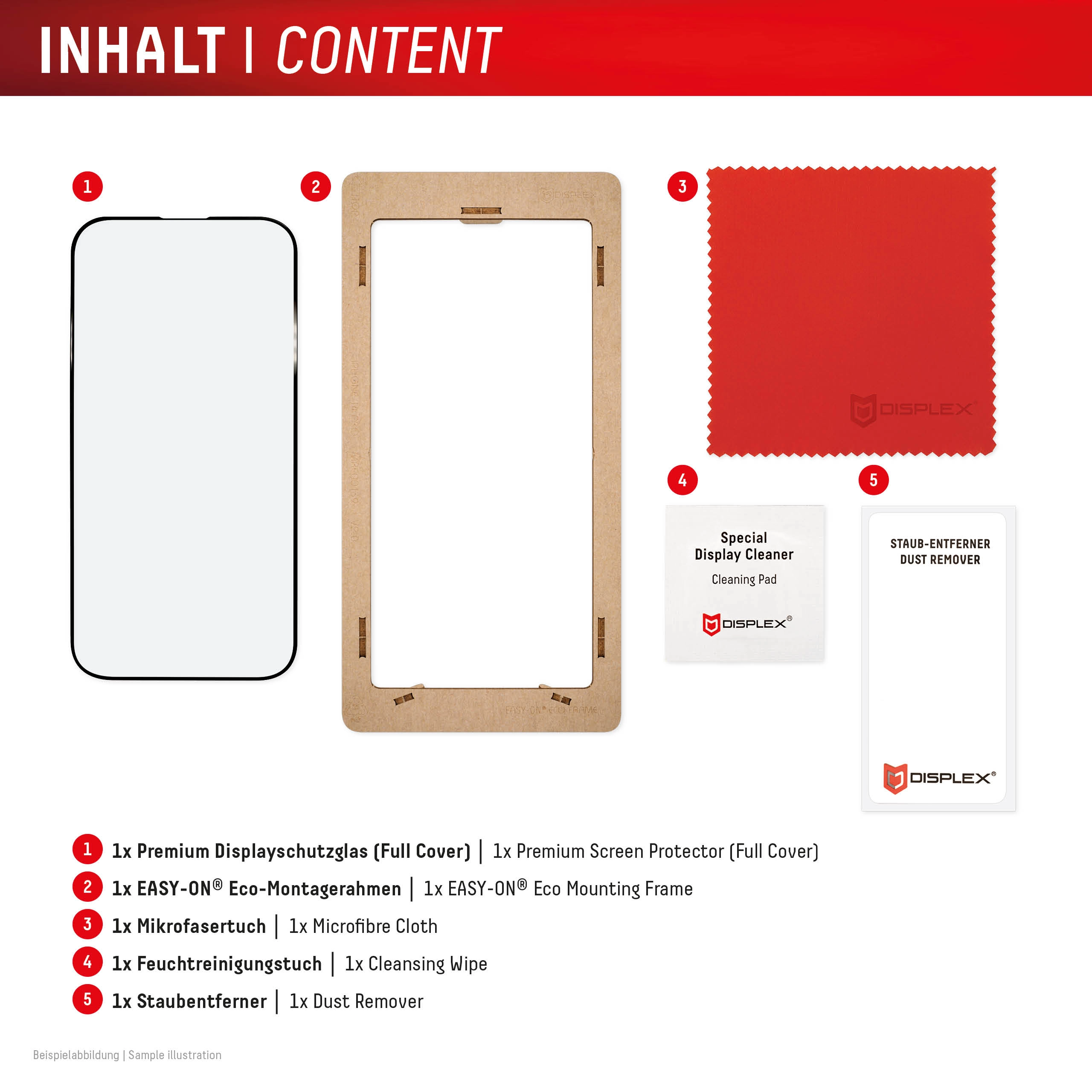 Displex Premium Screen Protector (Full Cover