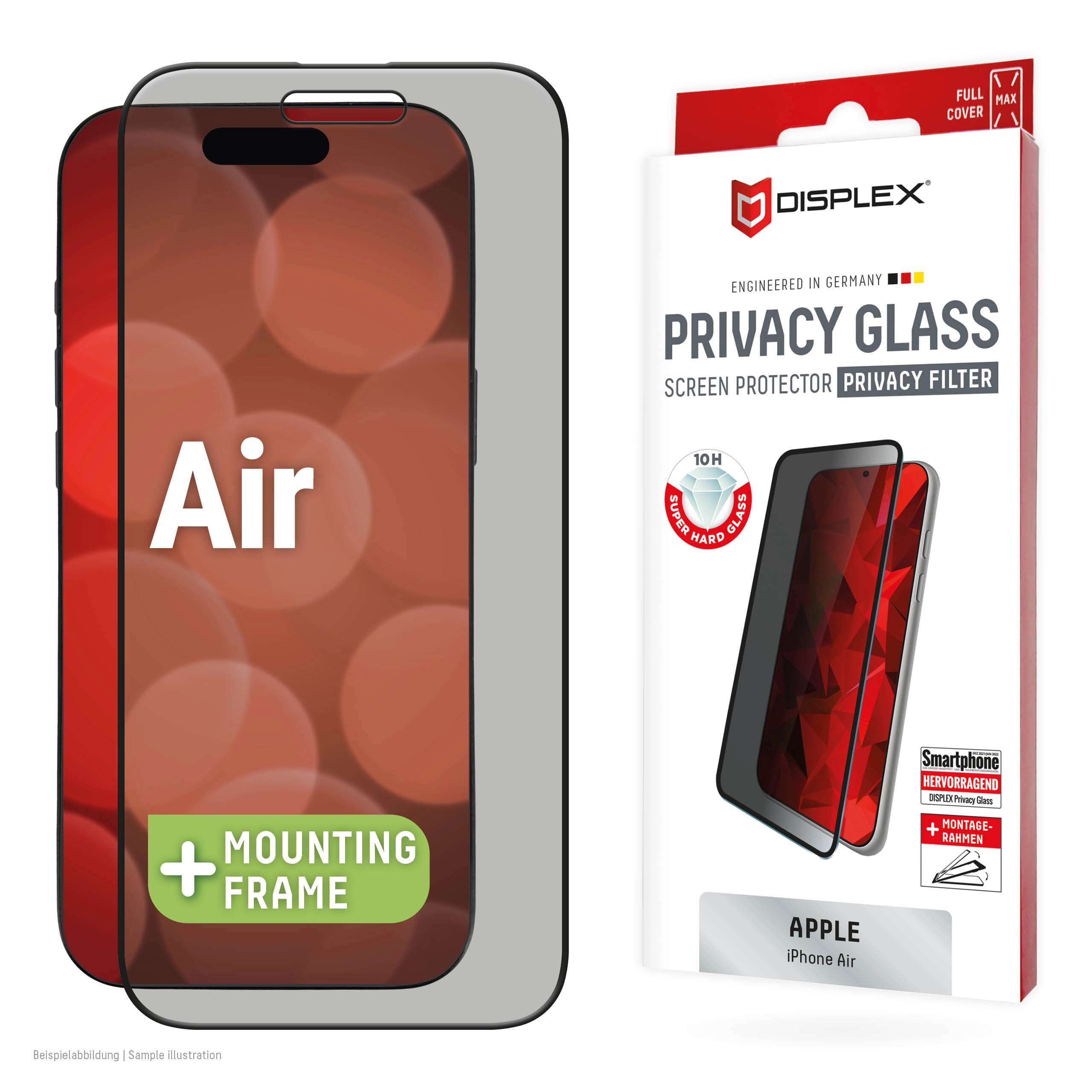 Displex Privacy Screen Protector (10H) for