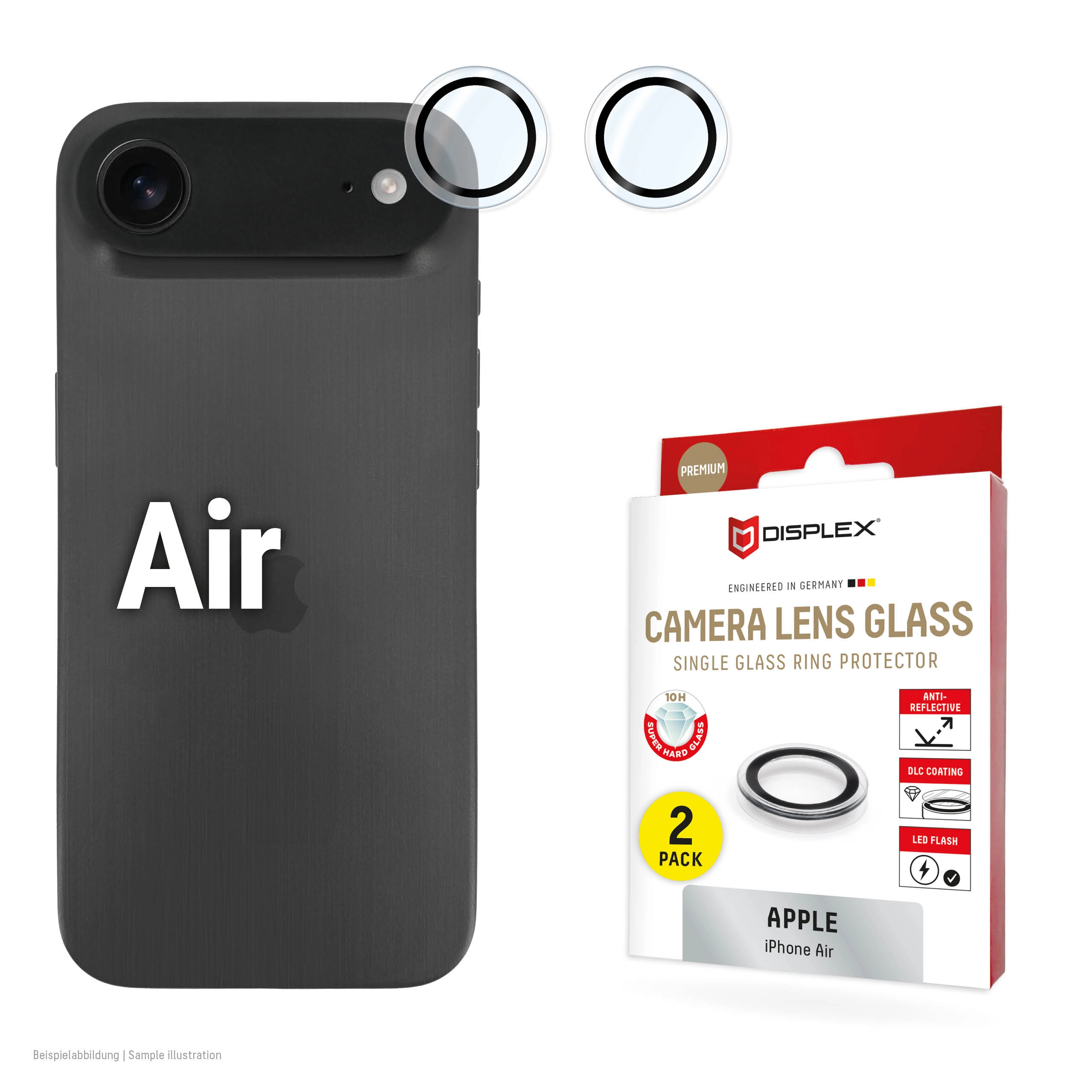 Displex Premium Camera Lens Glass iPhone