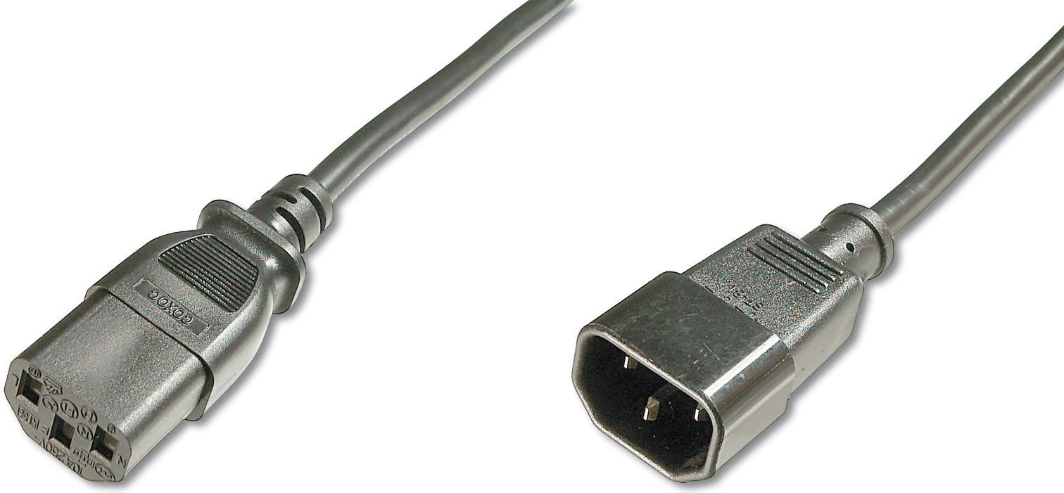 DIGITUS power cable extension C14 -