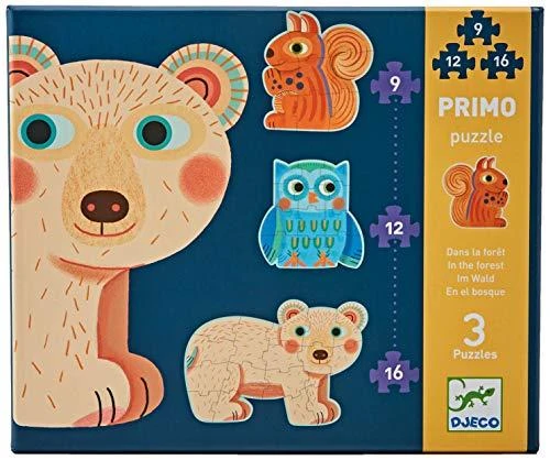 Djeco Progresyvi dėlionė – Miške (9