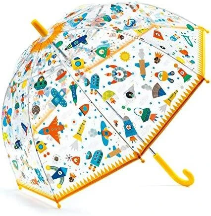 Djeco Children`s Umbrella - Space (DD04707)