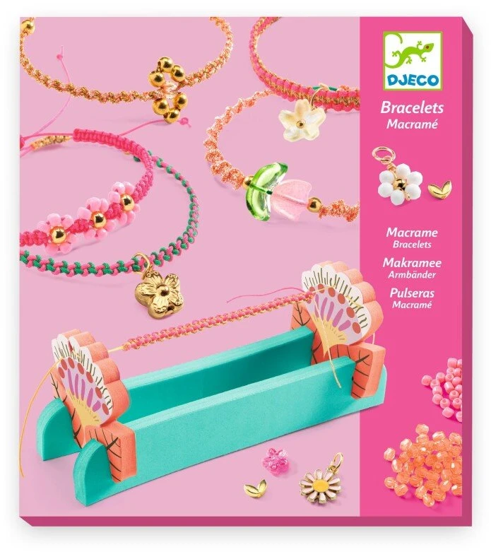 Djeco Jewelry Making Kit - Macrame