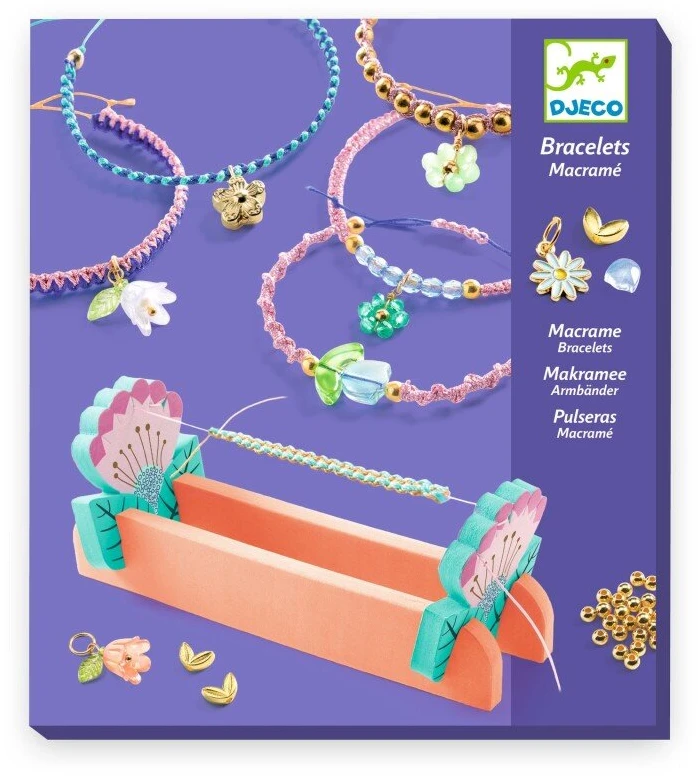 Djeco Jewelry Making Kit - Macrame