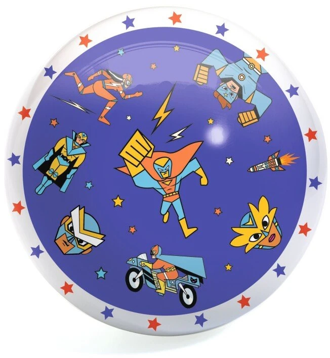Djeco Toy ball - Superheroes (22