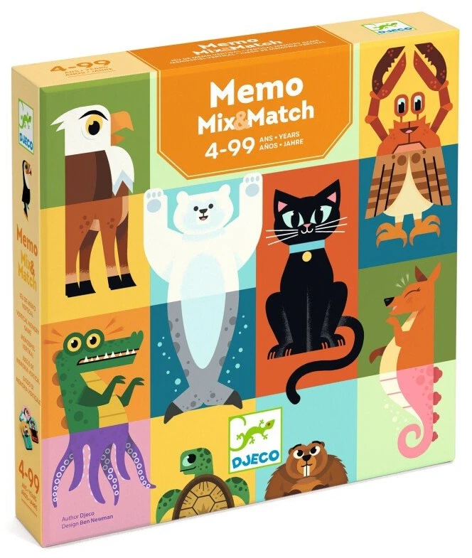Djeco Memory Game - Mix and