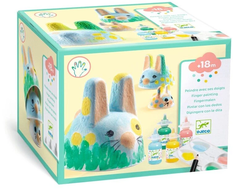 Djeco Painting with finger paints -