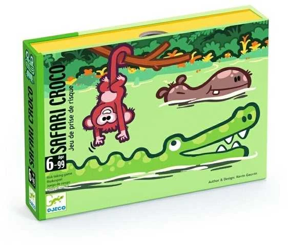 Djeco Card Game - Safari Crocodiles