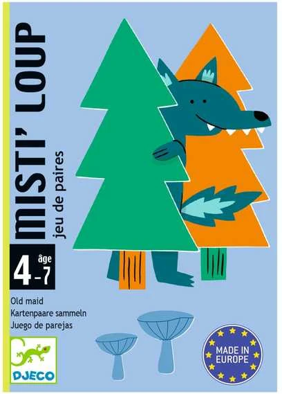 Djeco Kortų žaidimas - Misti````Loup DJ05078