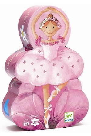 Djeco Silhouette puzzle - Balerina (36