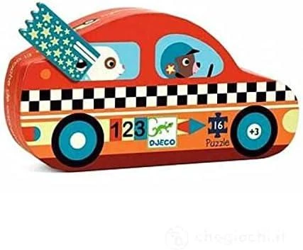 Djeco Siluetų dėlionė - Sportinis automobilis