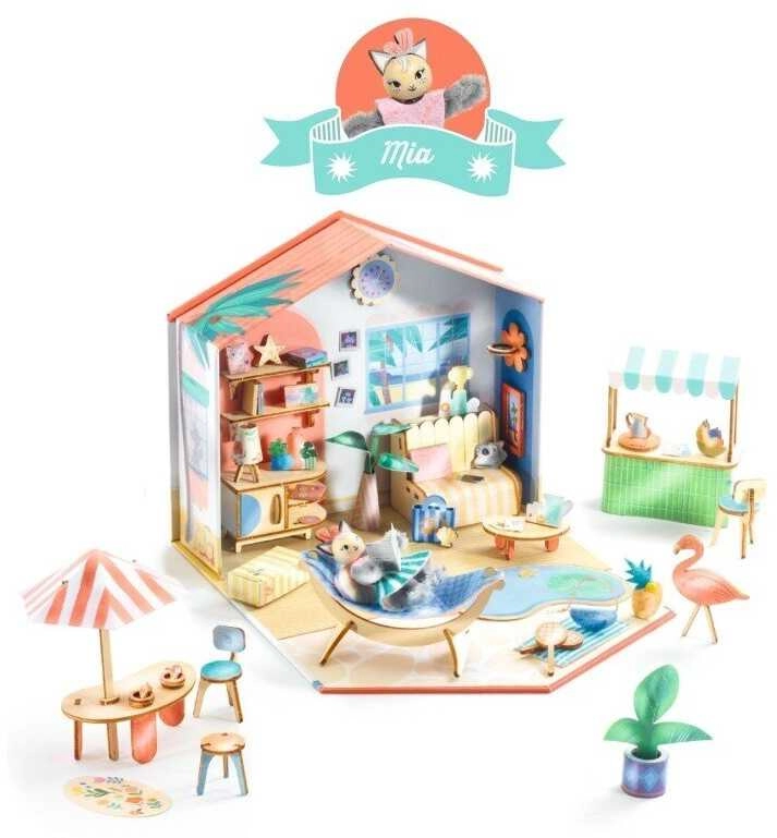 Djeco DIY - Miniature House -