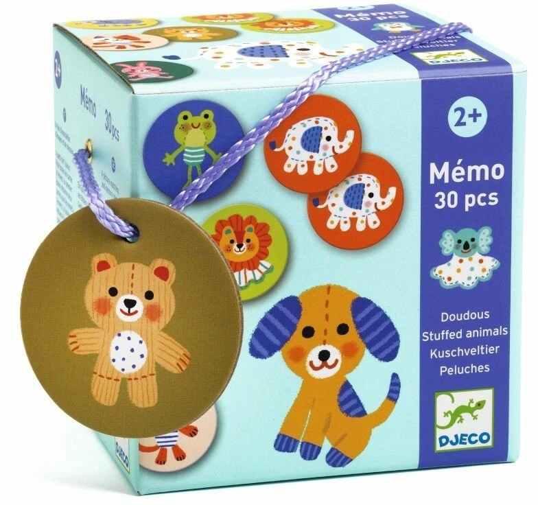 Djeco Memo žaidimas - Minkšti žaislai