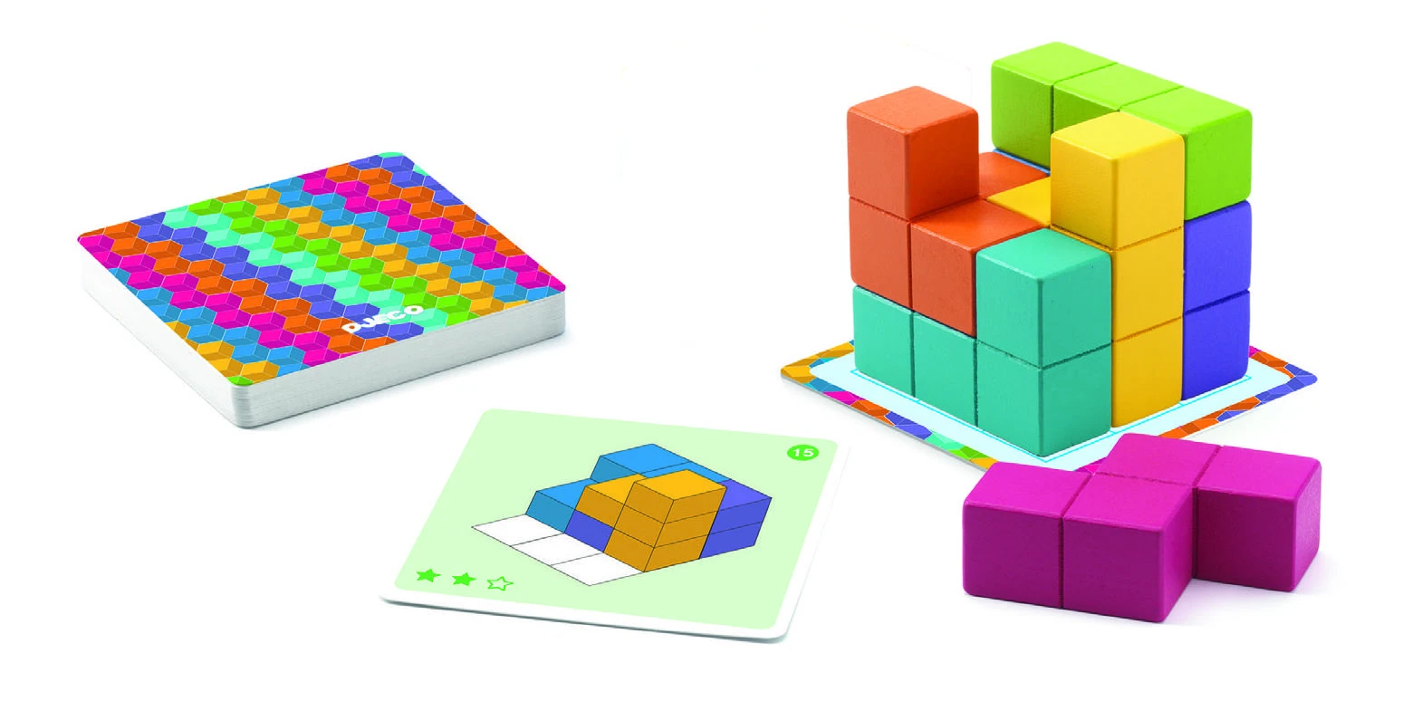 DJECO Game Cubissimo  DJ08477 (DJ08477) DJ08477