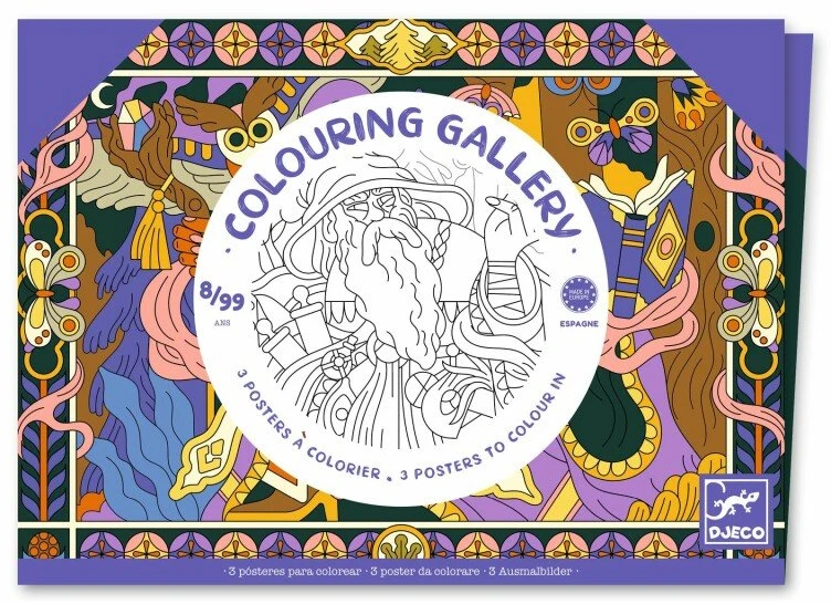 Djeco Spalvinimo galerija - Herojai DJ08695