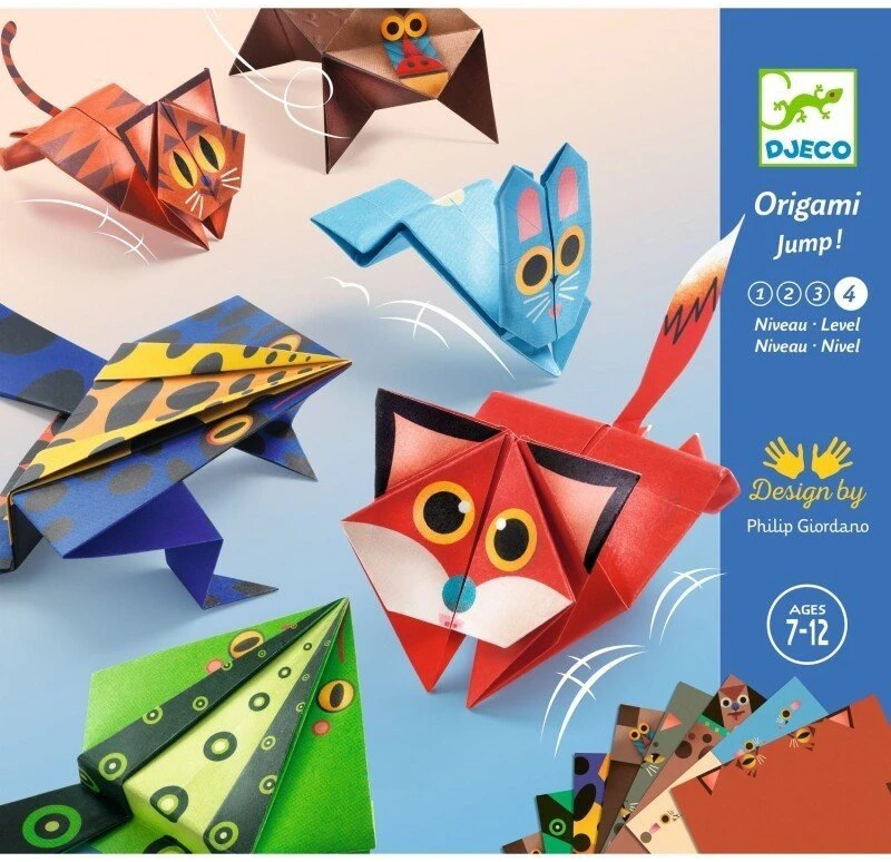Djeco Origami rinkinys - Šokinėjantys