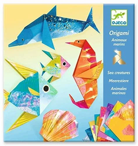 Djeco Origami - Jūros gyvūnai (