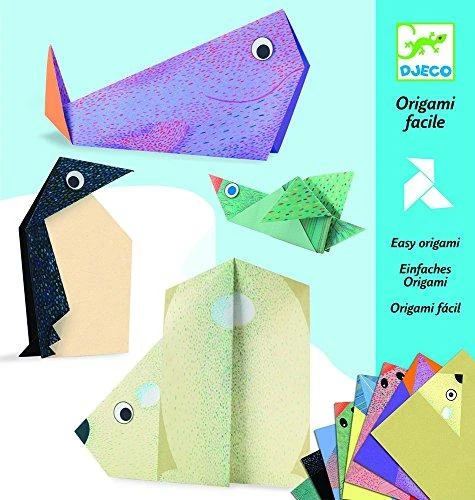 Djeco Origami rinkinys - Poliariniai gyvūnai